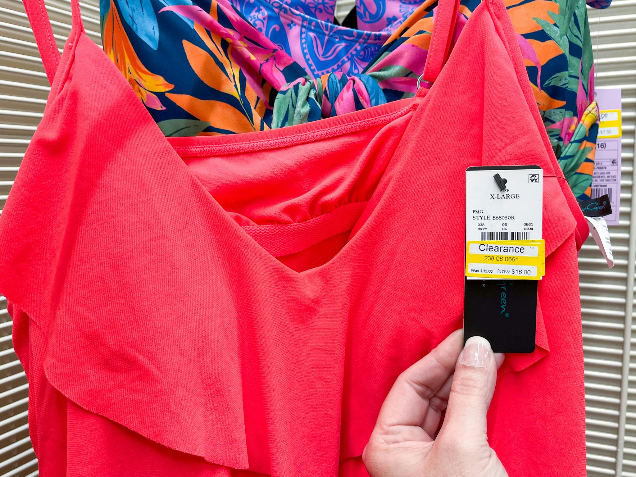 Aqua Green Women's Tankini Top