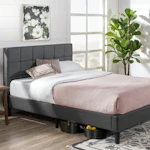 Zinus Lottie Upholstered Bed Frame