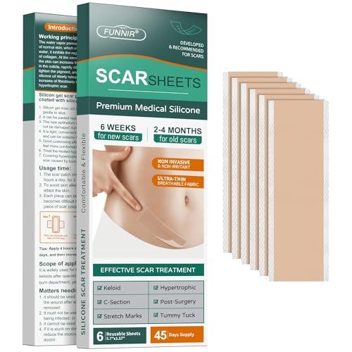 Silicone Scar Sheets