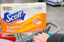 scott toilet paper in shopping cart