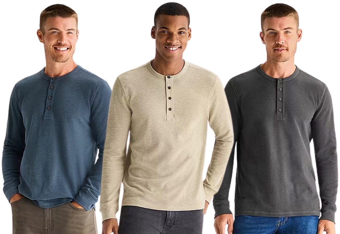 Mutual Weave Men's Henley Shirt