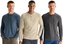 Mutual Weave Men's Henley Shirt
