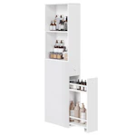 VASAGLE Slim Bathroom Cabinet
