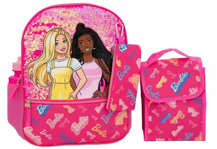 Kids’ Barbie Backpack Set