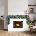 9-Foot Pre-Lit Artificial Greenery Garland