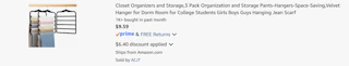 Amazon Velvet Pants Hangers 2026 2