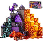 Magnetic Tiles Dinosaur Set