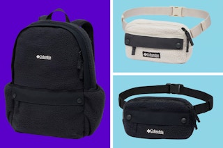 columbia backpack and hip pack