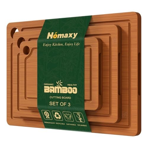Bamboo Cutting Board Set
