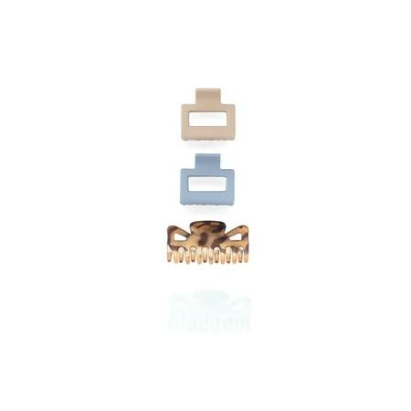 Time and Tru Women's Claw Hair Clips