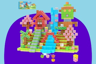 EchoPlan Magnetic Blocks on a purple background.