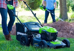 Battery-Powered Lawn Mower, $198 at Walmart (Reg. $324) card image