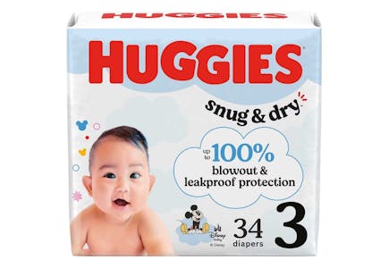 2 Huggies Diapers Packs