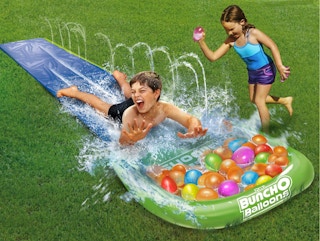 bunch o balloons water slide single lane w 100 water balloons 60178 1638021415 1638021415