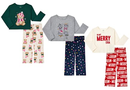 Wonder Nation Kids' Pajama Set