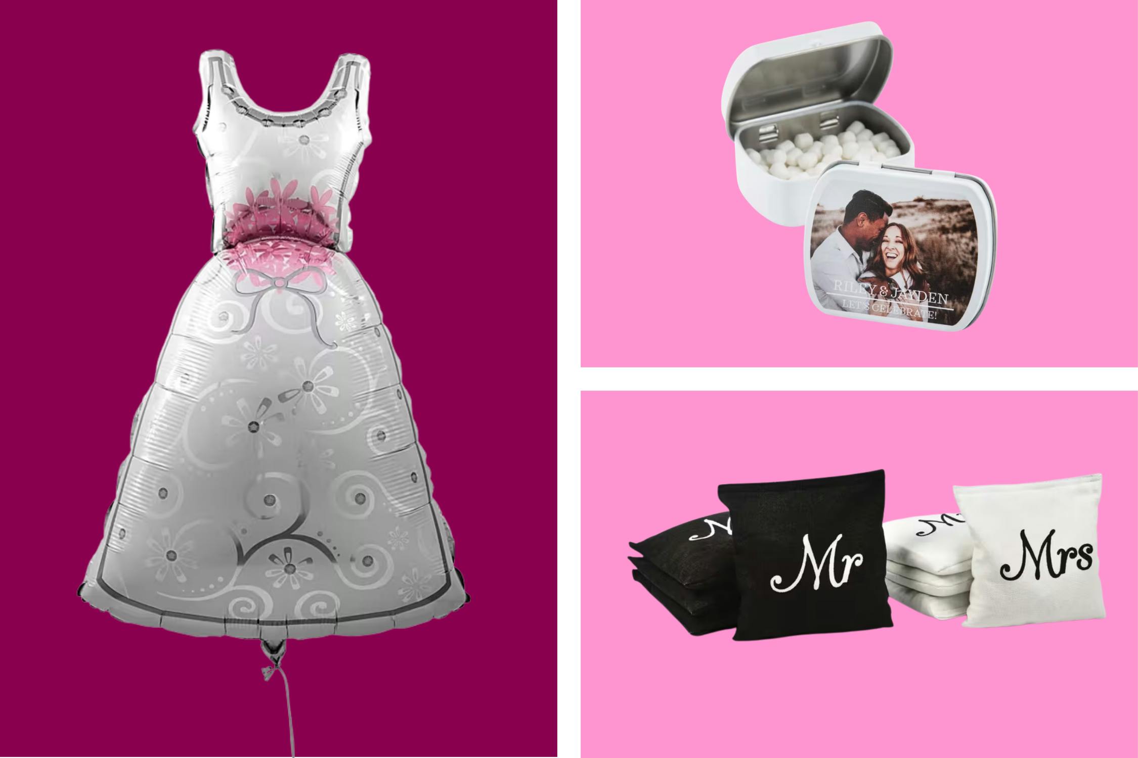 bridal products on template