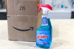 Windex 32-Ounce Glass Cleaner: Get 4 Bottles as Low as $14.26 on Amazon card image