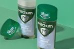 mitchum deodorant on a table