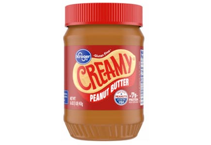 Kroger Peanut Butter Jar