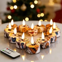 Flameless LED Tealights with Remote