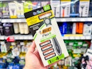 BIC Flex 4 Refillable Razors held up in razor aisle at Walmart