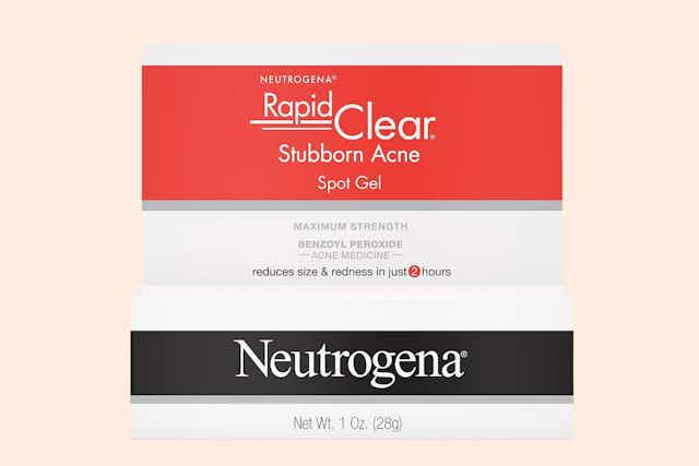 Neutrogena Rapid Clear Acne Spot Treatment, Now $5 on Amazon card image