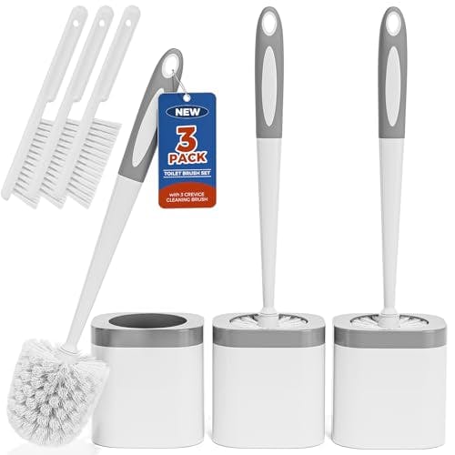 Toilet Brush 3-Pack