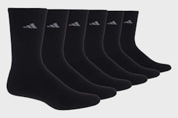 Adidas Women's Socks 6-Pack, as Low as $9.49 at Amazon card image