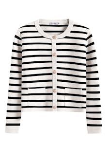 Women's Striped Cardigan Sweater