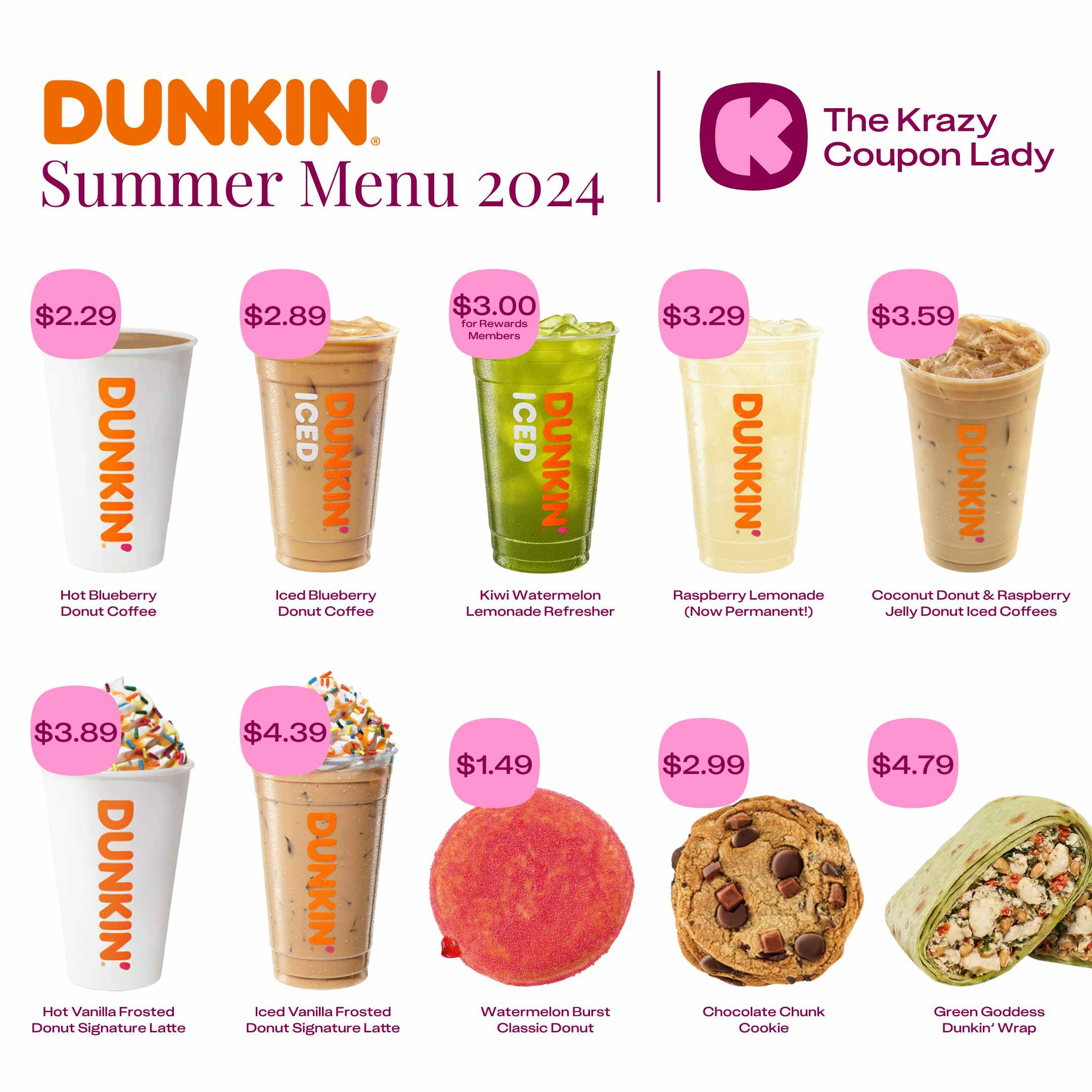 Dunkin-Summer-Menu 2024