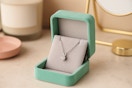 a diamond necklace