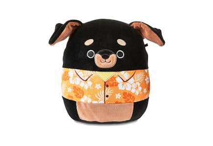 Squishmallows Mateo the Black Rottweiler