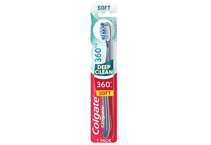 3 Colgate Toothbrushes
