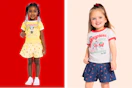 Walmart toddler character outfit sets