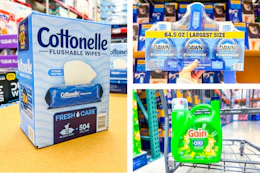 cottonelle dawn gain collage