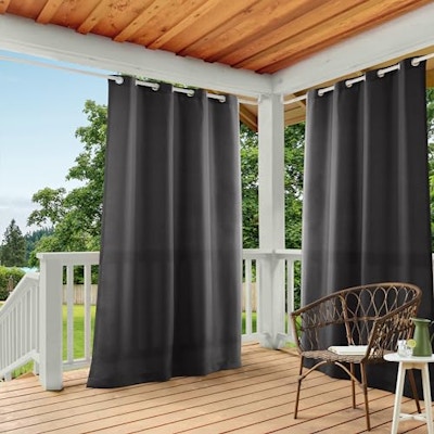 Indoor Outdoor Curtains, 54 in x 84 in 2 ct