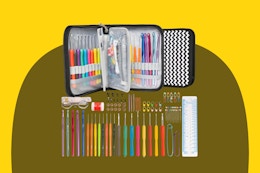 95-Piece Crochet Hook Set, Just $16.19 on Amazon card image