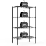 4-Tier Metal Wire Storage Shelves