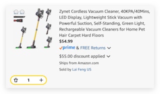 Zynet Cordless Vacuum Cleaner