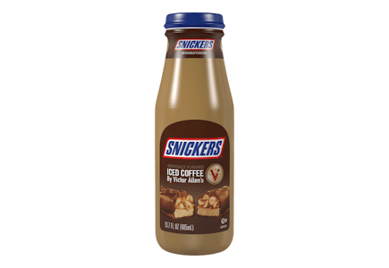 Victor Allen's Snickers Iced Coffee