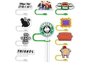 Friends Tumbler Straw Topper