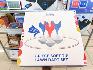 yard games on shelf at kohls