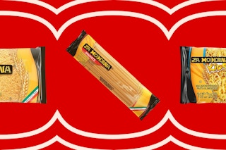 la moderna pasta on a grid