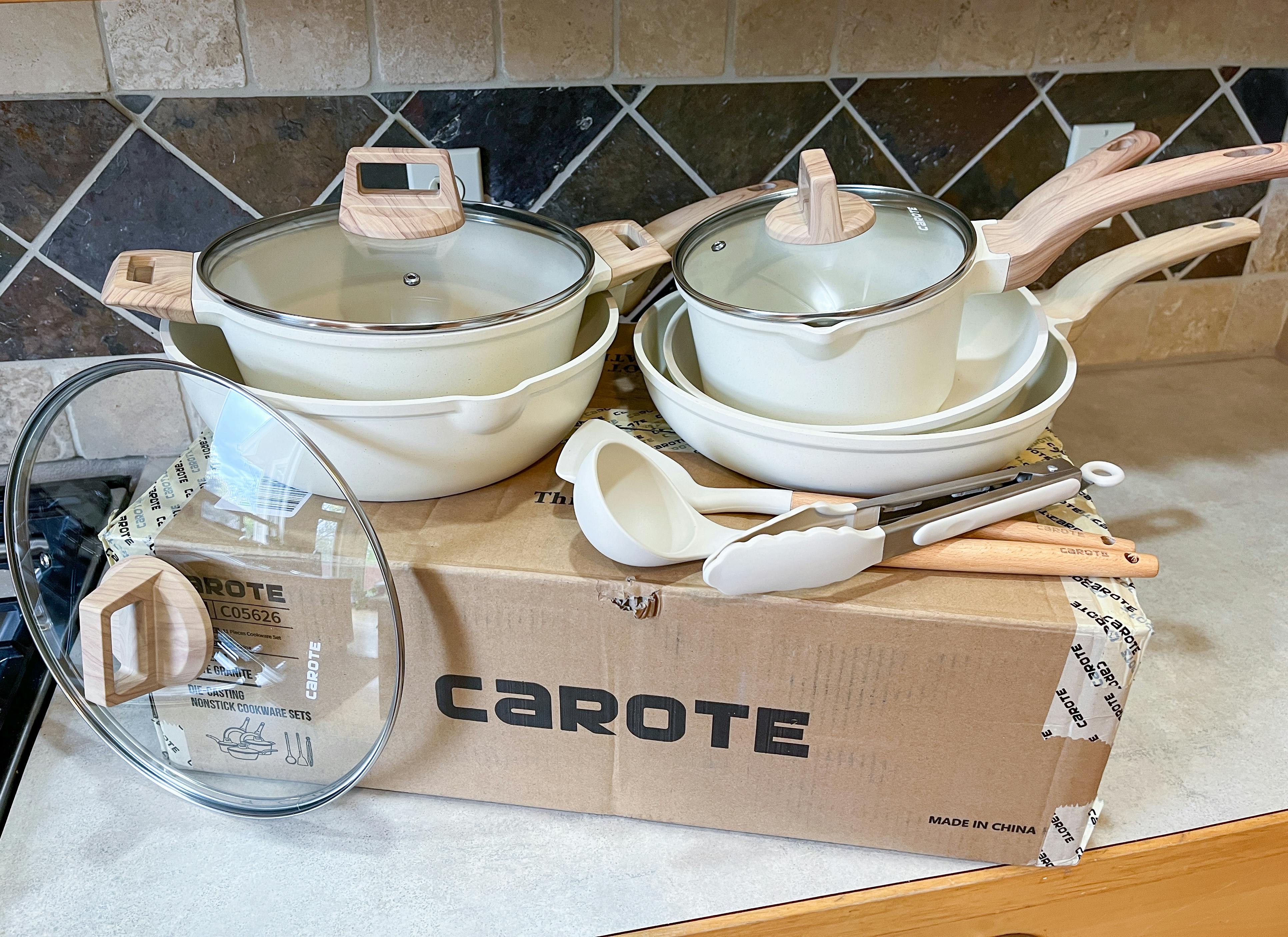 Carote Pots and Pans 11-Piece Set, Just $60 on  - The Krazy