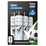 Degree Men's Dry Spray 4-Pack