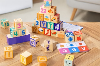 Ms. Rachel Melissa & Doug learning blocks
