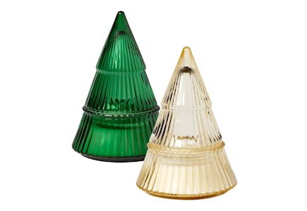 2 Threshold Holiday Jar Candles