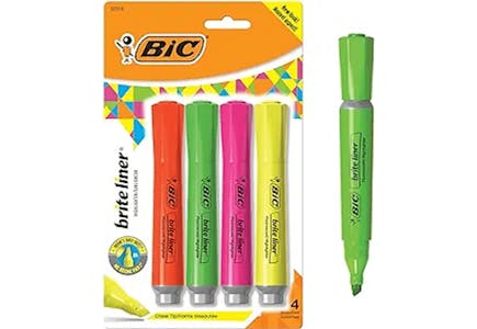 Bic Brite Liner Highlighters