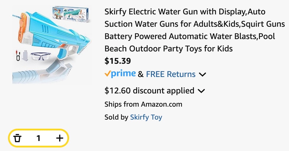 water gun
