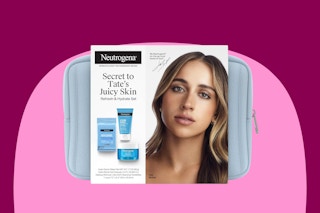 Neutrogena skincare set on KCL template